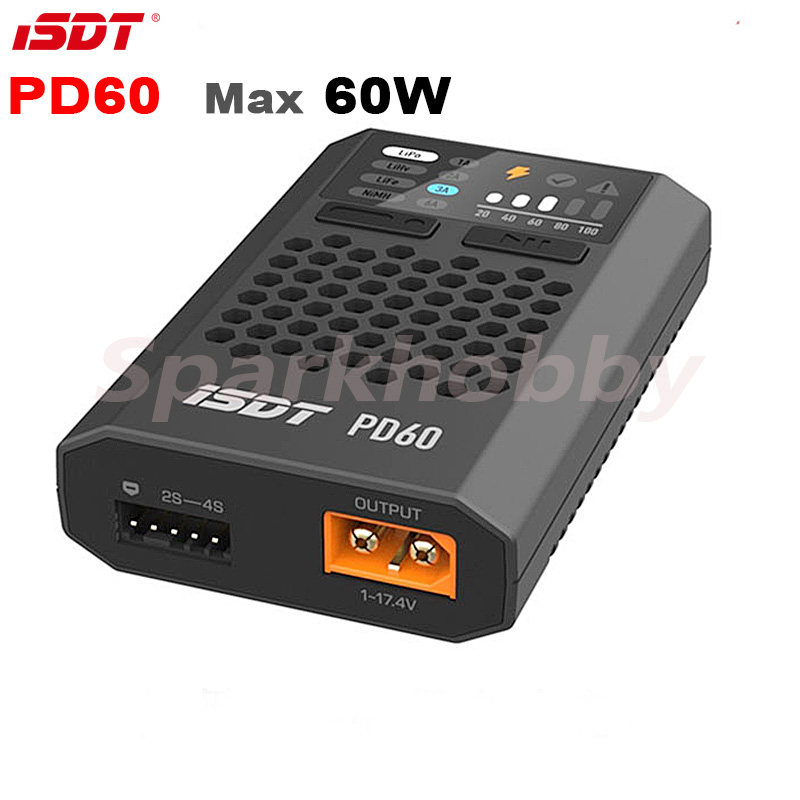 Drone Racing Charger - ISDT PD60S 60W 6A สมาร์ท Charger