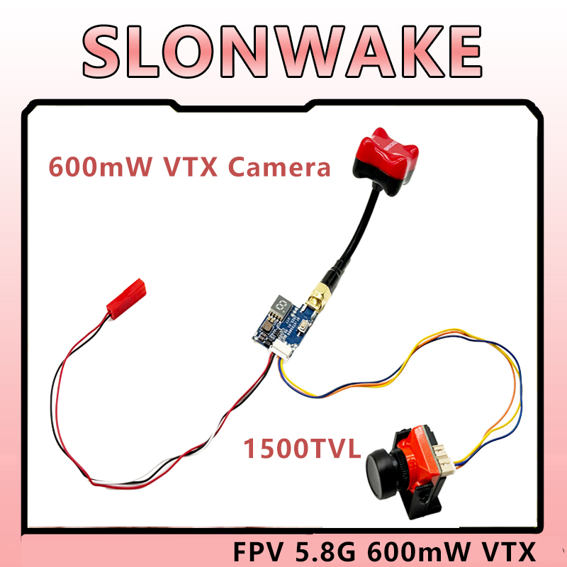 Drone Racing Camera - SLONWAKE 5.8G TS5823 PRO เครื่องส่งสัญญาณอนาล็อกขนาดเล็ก VTX