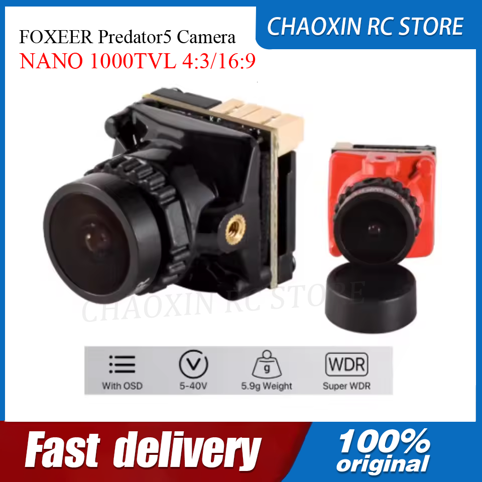 กล้อง FOXEER Predator5 NANO 10 - Drone Racing Camera บทวิจารณ์และราคา