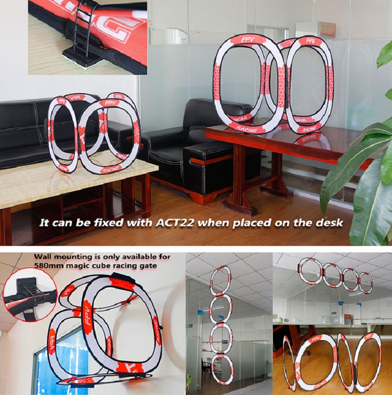 ประตูแข่ง FPV ขนาด 780 มม. ไม่ - Drone Racing Flag บทวิจารณ์และราคา