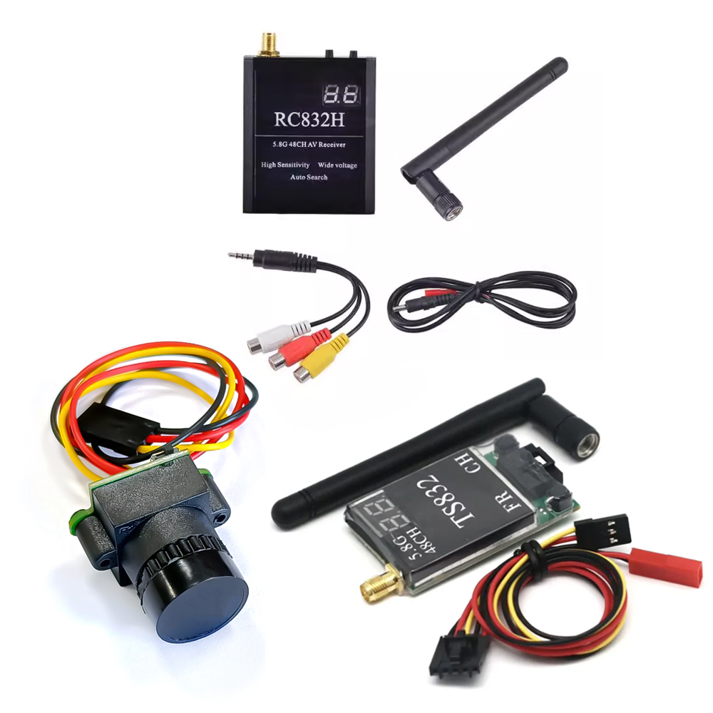 ตัวรับสัญญาณ TS832 +RC832 +กล้ - Drone Racing Camera บทวิจารณ์และราคา